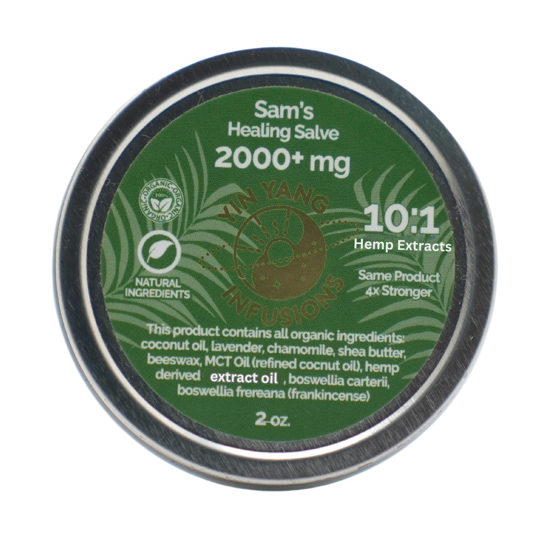 2000+mg hemp extract healing salve- Organic