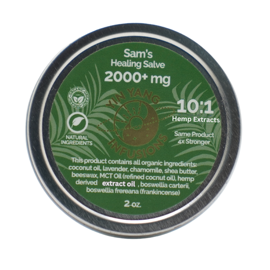 2000+mg hemp extract healing salve- Organic