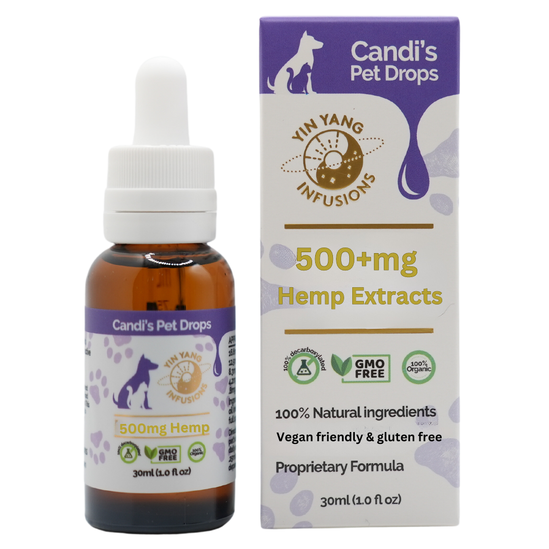 Candi’s Hemp extracts Pet Drops 500+mg